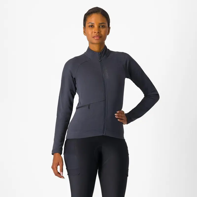 Maglia À Manches Longues Unlimited Trail 2 Femme Gris Foncé Taille XS - image