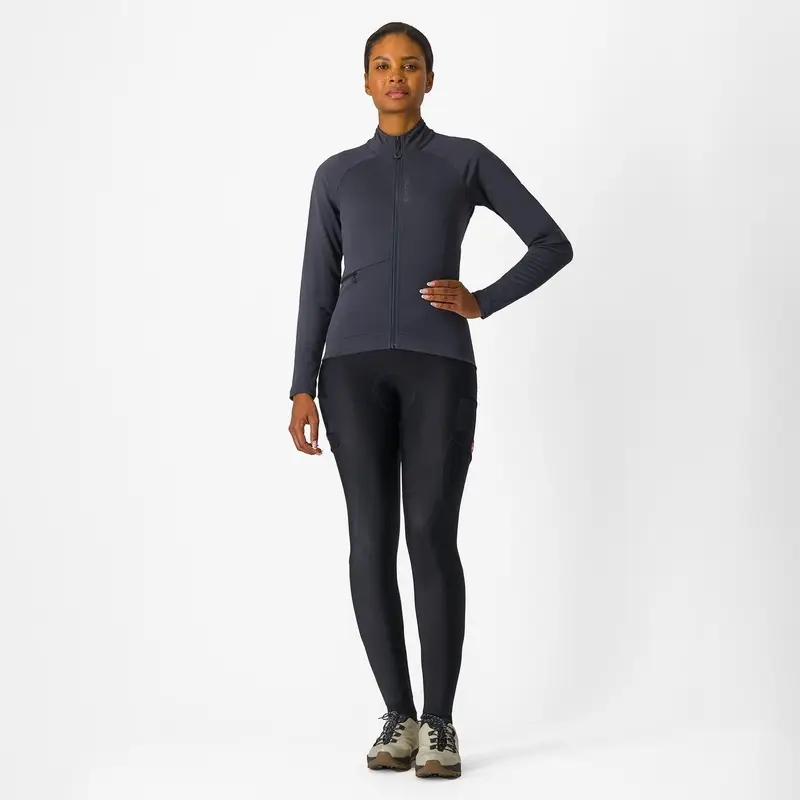 Maglia À Manches Longues Unlimited Trail 2 Femme Gris Foncé Taille XS #5