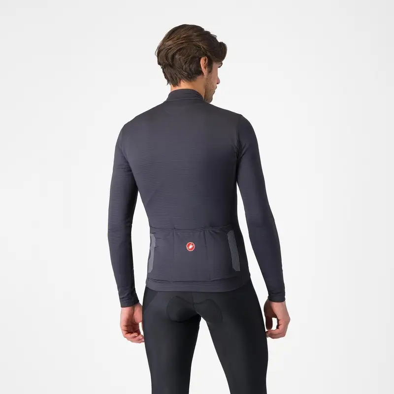 Maglia À Manches Longues Pur 4 Gris Foncé Taille XS #1