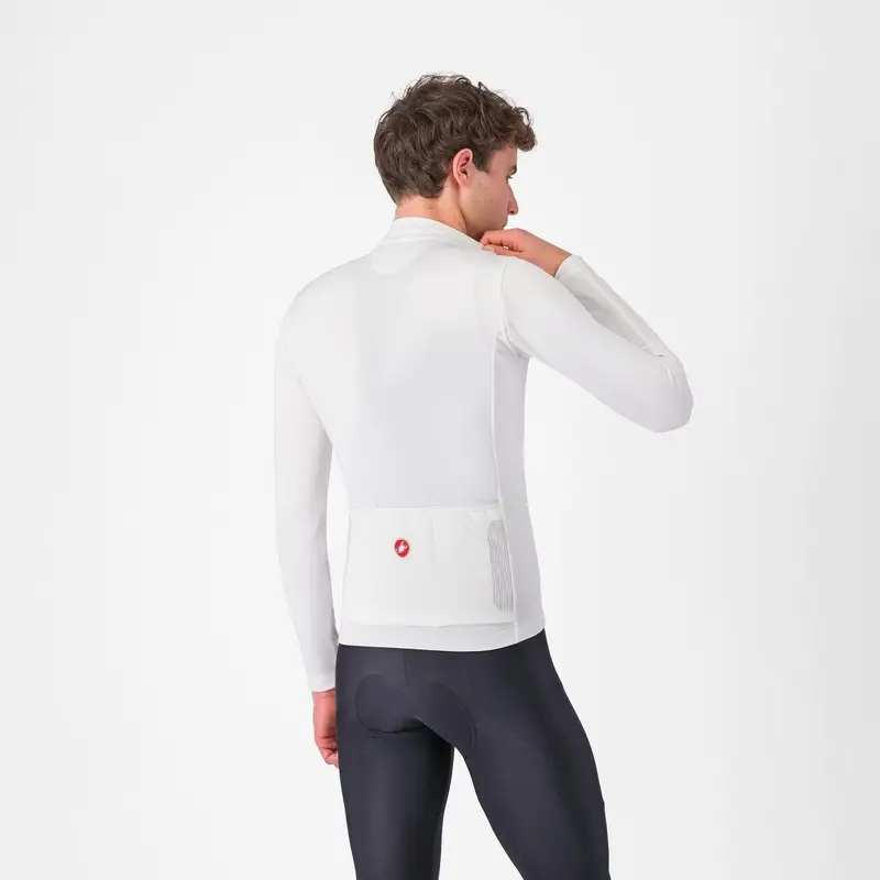 Maglia A Maniche Lunghe Puro 4 Bianco Taglia XS #1