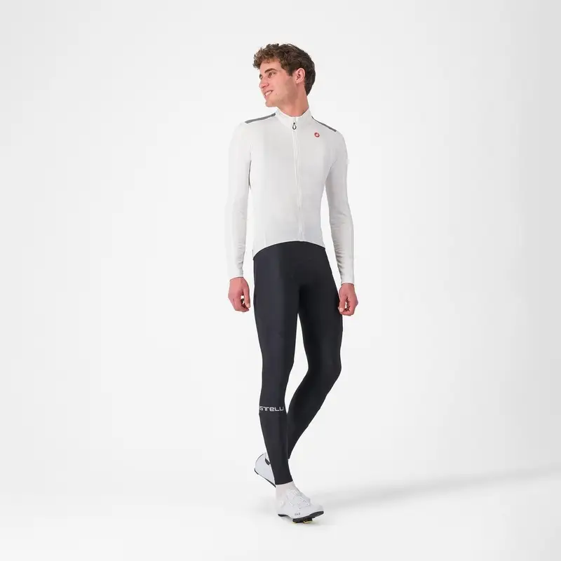 Maglia A Maniche Lunghe Puro 4 Bianco Taglia XS #5