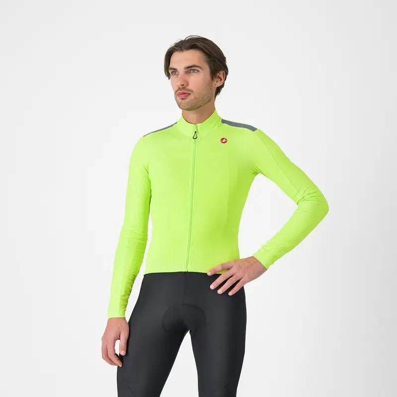 Maglia À Manches Longues Pur 4 Jaune Fluoro Taille XS - image