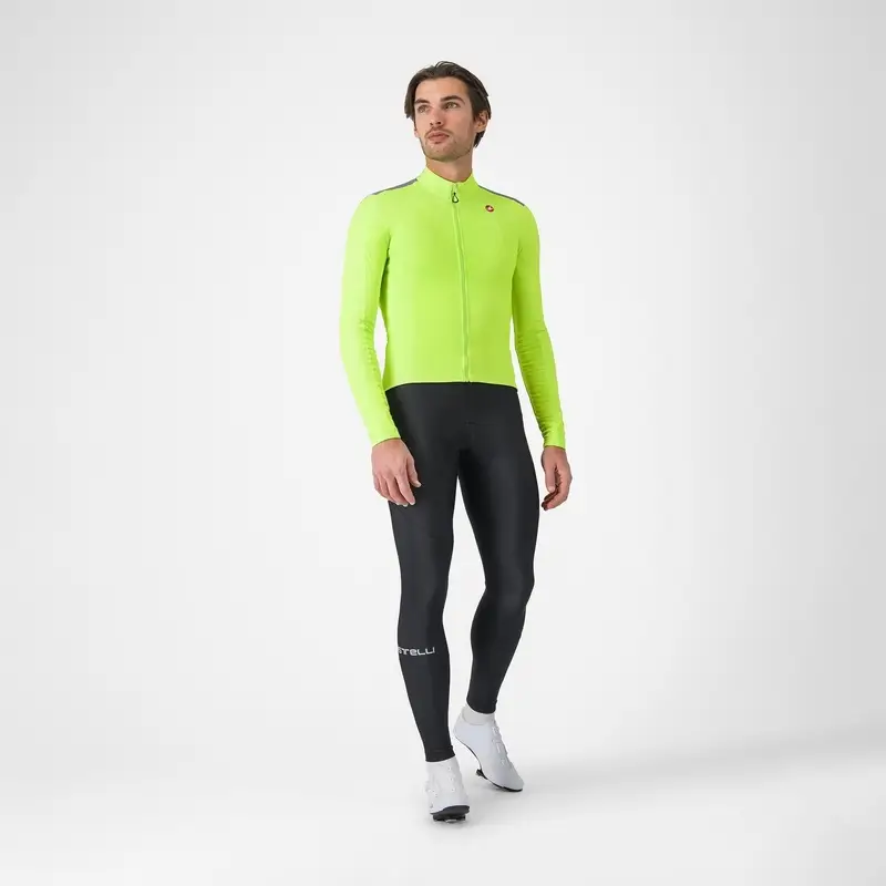 Maglia À Manches Longues Pur 4 Jaune Fluoro Taille XS #5