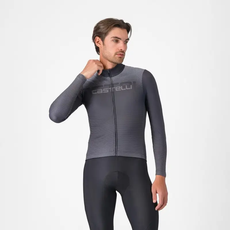 <p>Maillot à Manches Longues Apice Thermal Gris Taille XS</p> - image