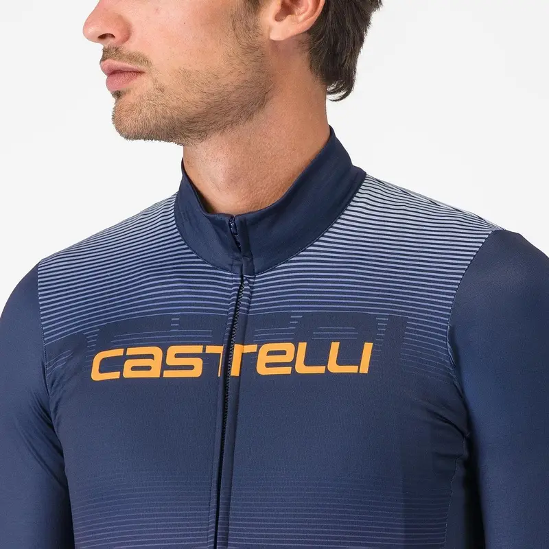 Maglia A Maniche Lunghe Apice Thermal Bleu/Orange Taille XS #2