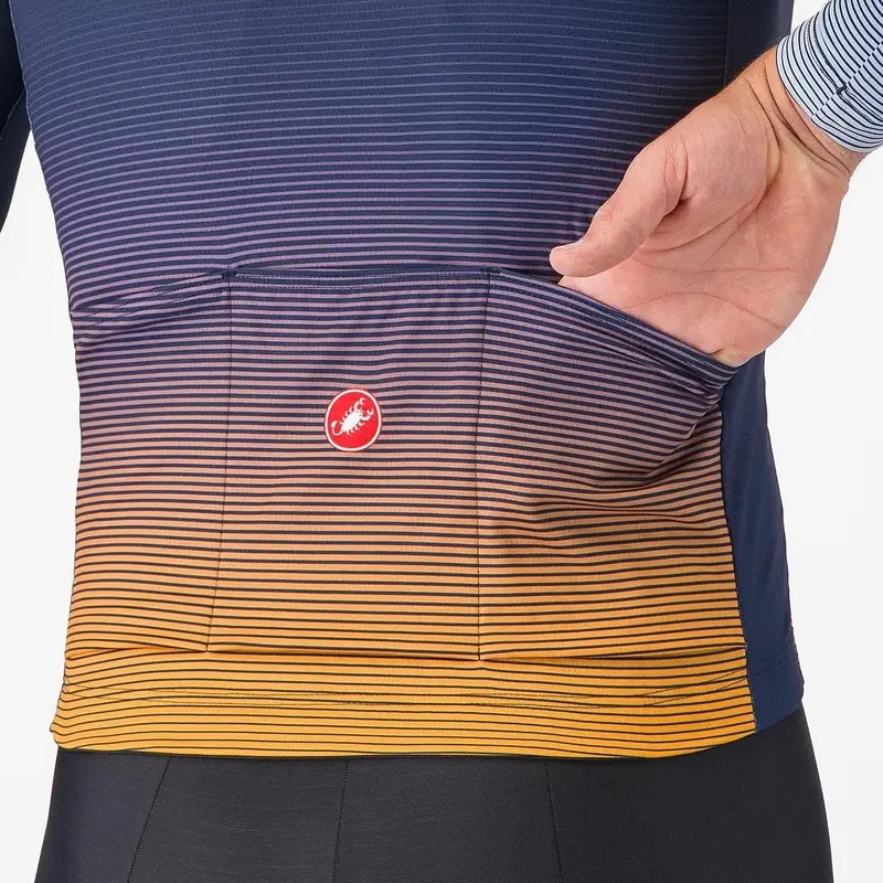 Maglia A Maniche Lunghe Apice Thermal Bleu/Orange Taille XS #4