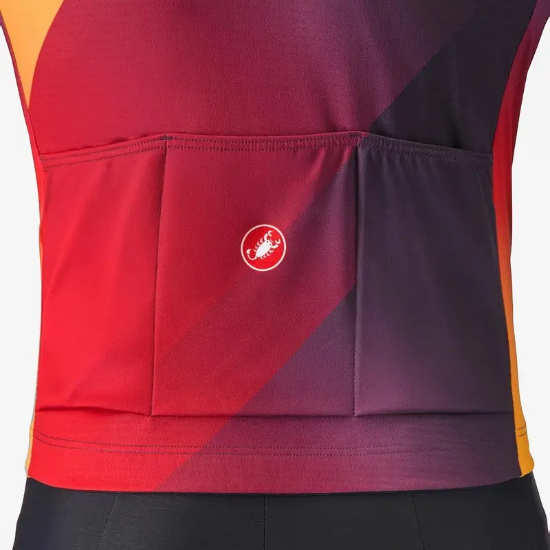 Langarm-Amplify-Thermoshirt Lila/Rot Größe XS #3
