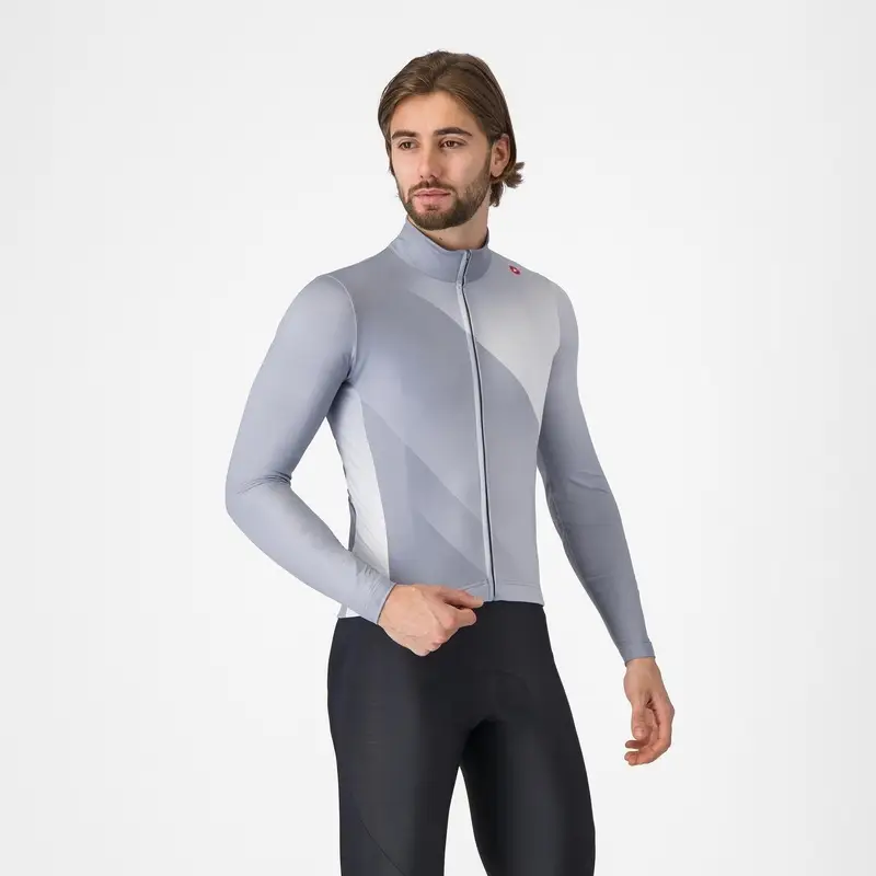 Maglia A Maniche Lunghe Amplify Thermal Grigio/Argento Taglia XS - image