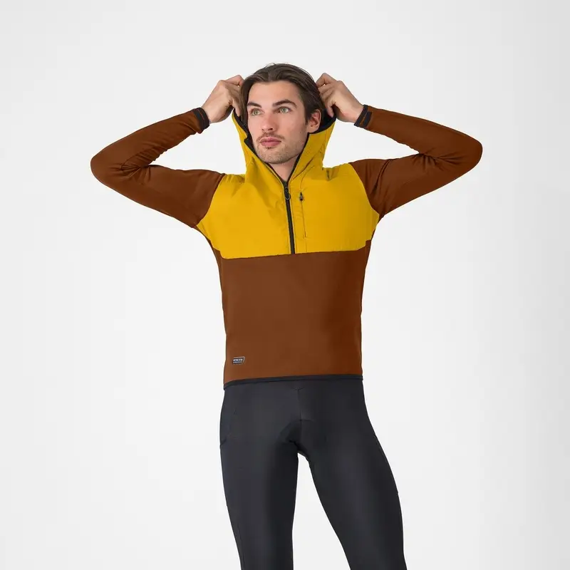 Unlrd Roam Hoodie Braun/Gelb Größe XS - image