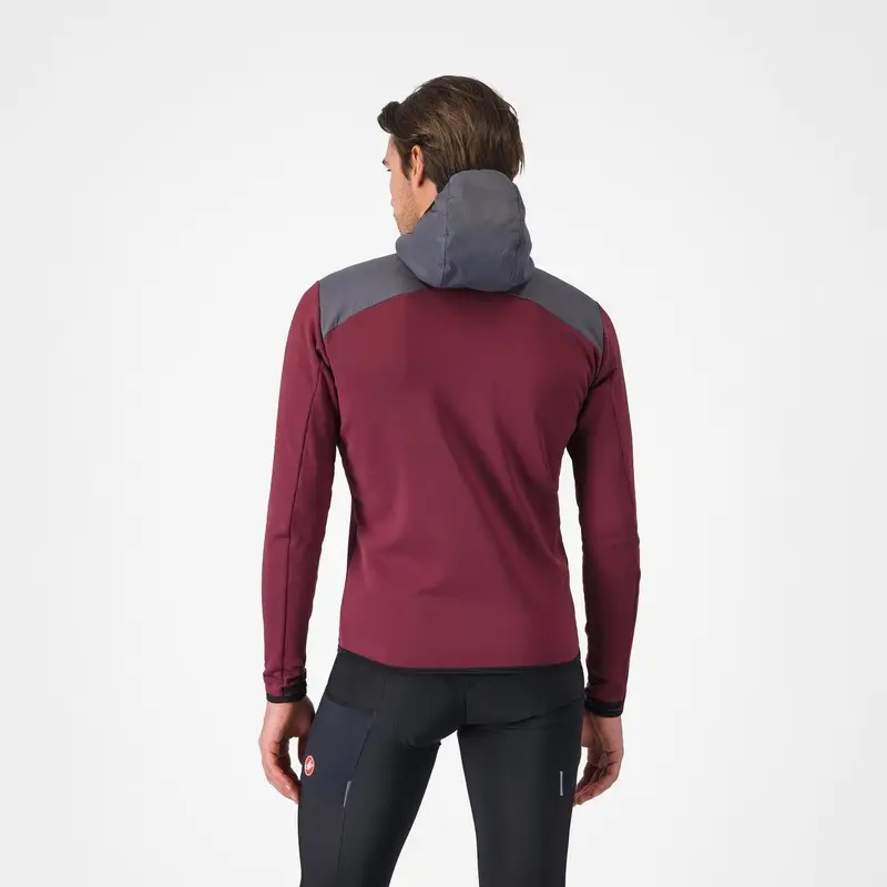 Unlrd Roam Hoodie Bordeaux/Grau Größe XS #1