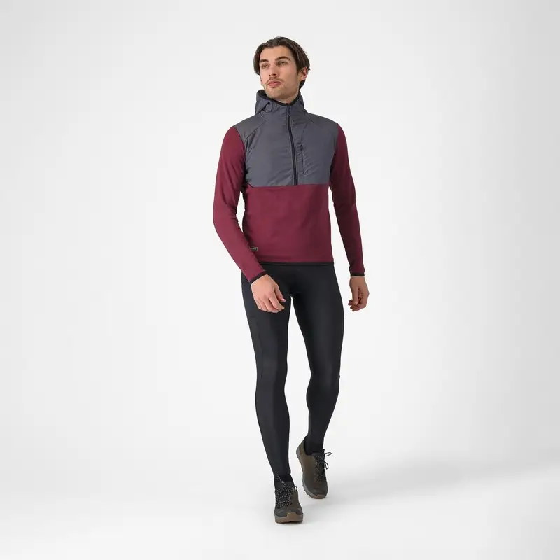 Unlrd Roam Hoodie Bordeaux/Grau Größe XS #5
