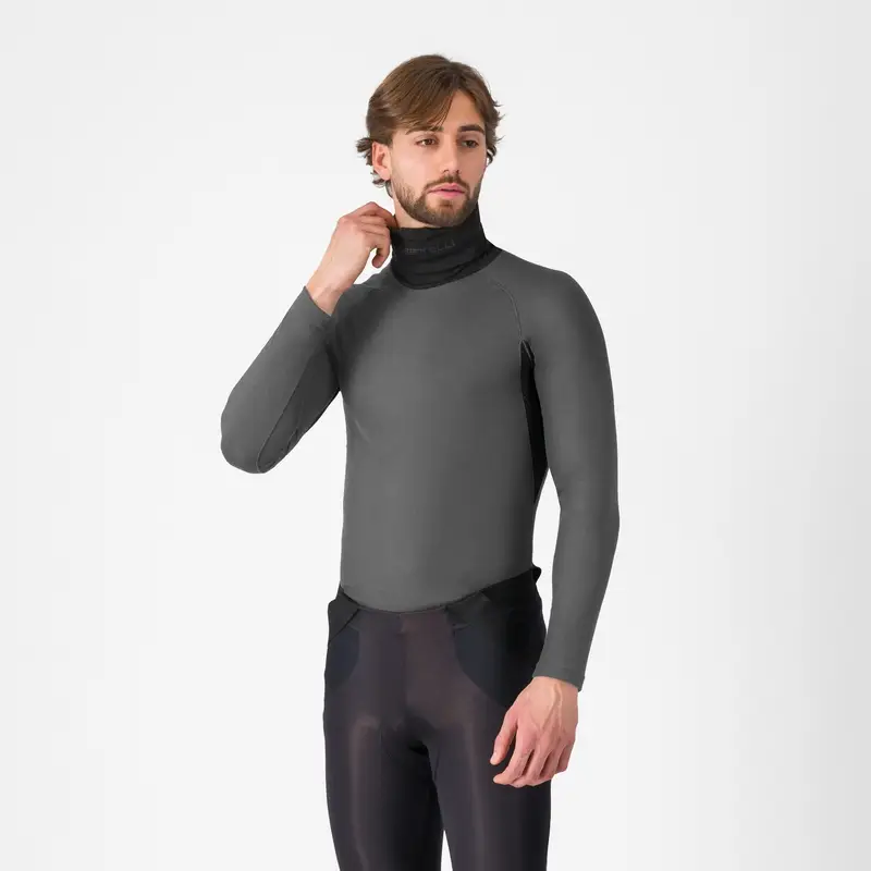 Maglia Intima Termica A Collo Alto Flanders 2 Grigio Taglia L - image