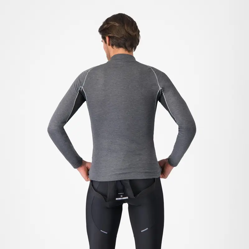 Maglia Intima Termica A Maniche Lunghe Flanders 2 Grigio Taglia XL #1