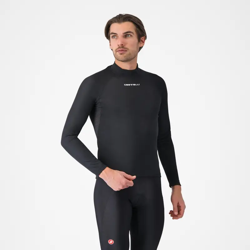 Flanders 2 Long Sleeve Thermal Underwear Black Size XS - image
