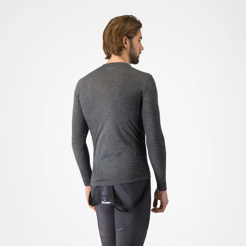 Maglia Intima A Maniche Lunghe Medio Grigio Taglia XS #1