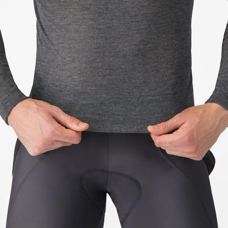 Maglia Intima A Maniche Lunghe Medio Grigio Taglia XS #3