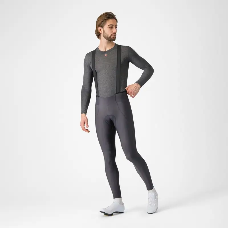 Maglia Intima A Maniche Lunghe Medio Grigio Taglia XS #4