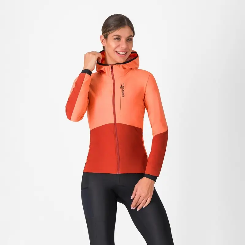 Veste d'Hiver Fly Unltd Femme Orange/Rouge Taille XS - image