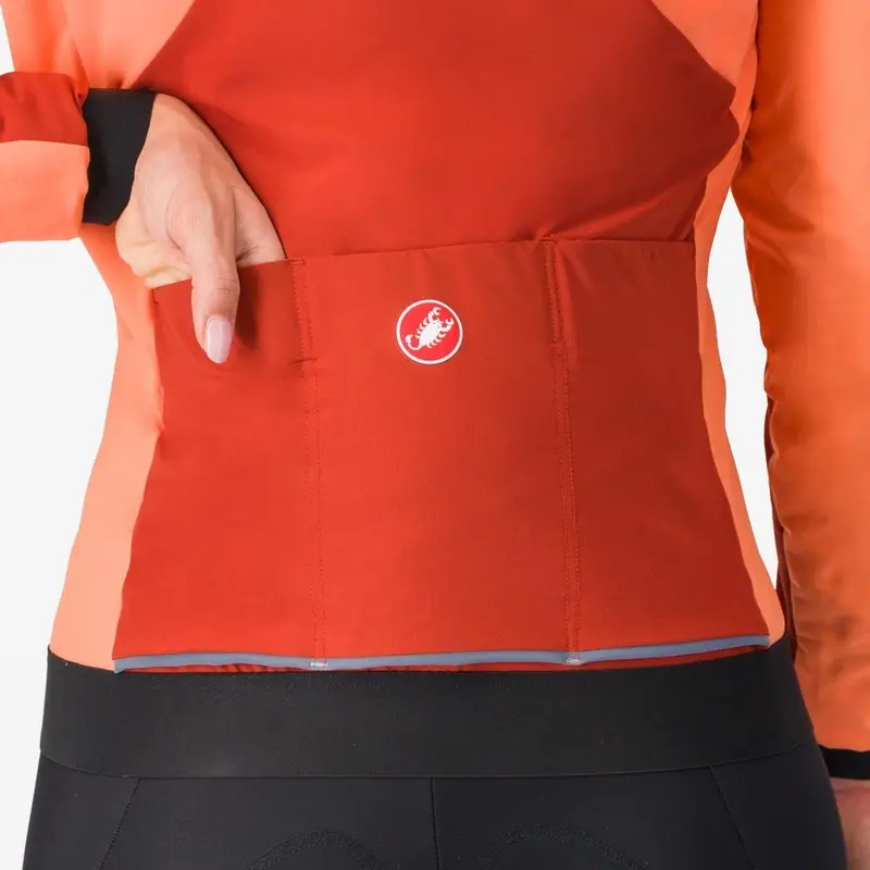Veste d'Hiver Fly Unltd Femme Orange/Rouge Taille XS #3