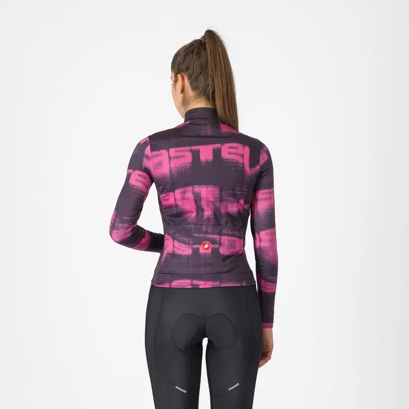 Maglia Manches Longues Blur Thermal Violet/Rose Taille XS #1