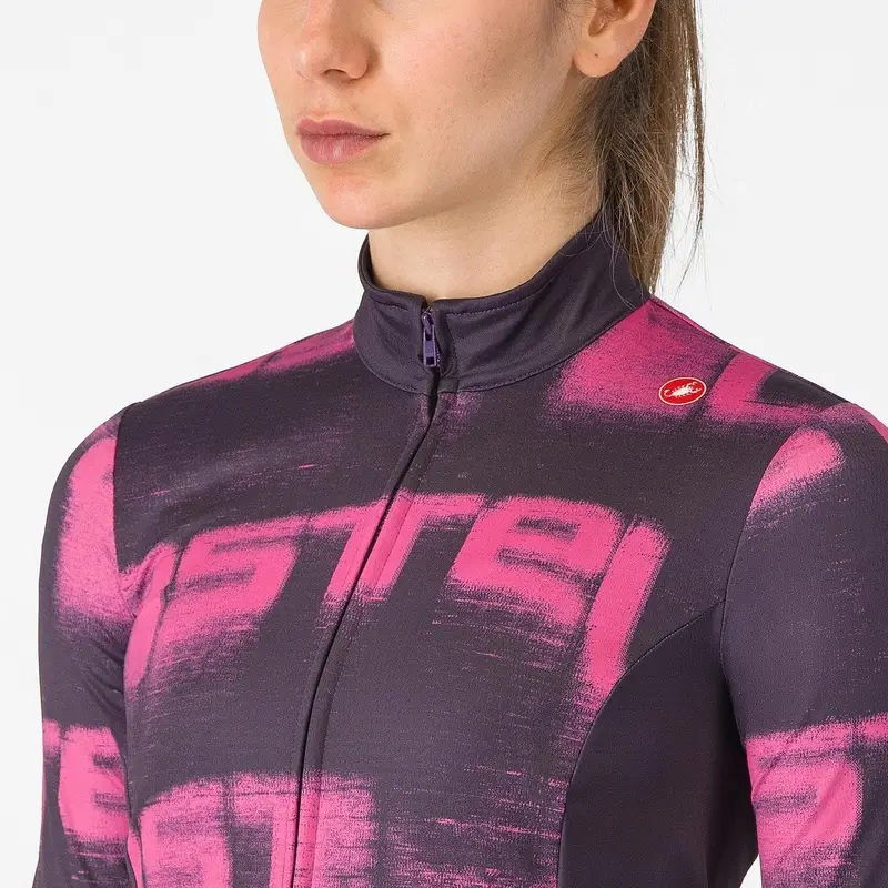 Maglia Manches Longues Blur Thermal Violet/Rose Taille XS #2