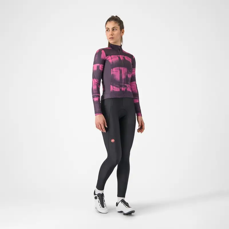 Maglia Manches Longues Blur Thermal Violet/Rose Taille XS #4