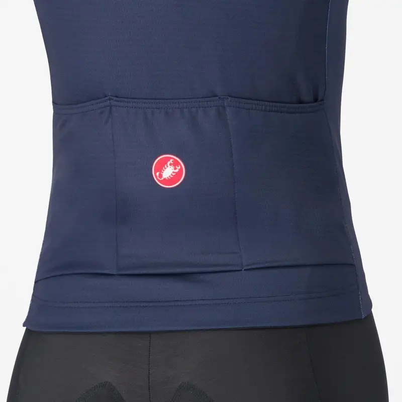 Maglia A Maniche Lunghe Corso Thermal Blu/Argento Taglia XS #3
