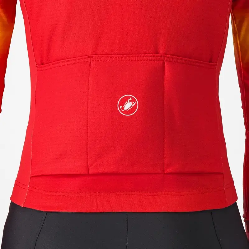 Maglia À Manches Longues Corso Thermal Rouge/Orange Taille XS #3