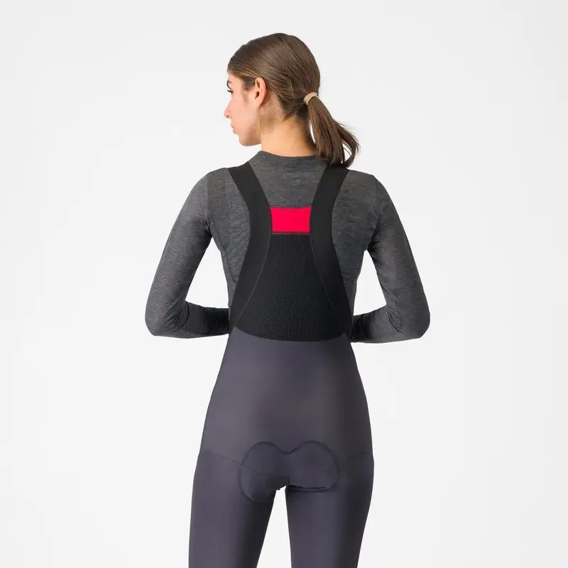 Maillot de Corps à Manches Longues Moyen Femme Gris Taille XS #1