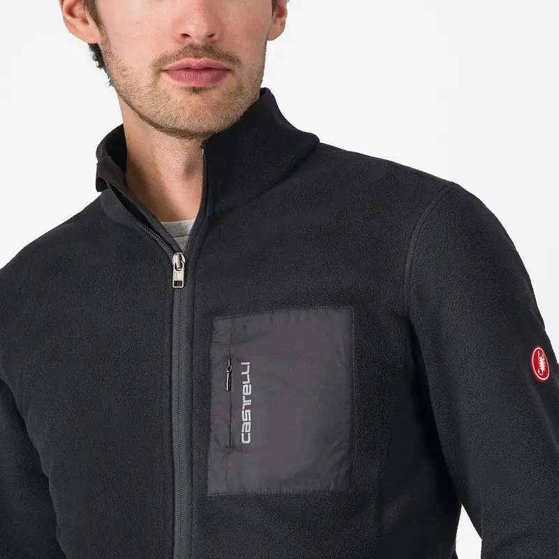 Felpa Classico Fleece Nero Taglia XS #2