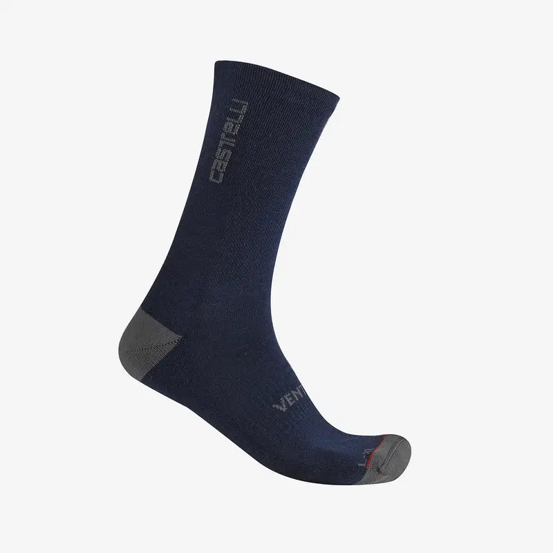 Chaussettes Hiver Venti Soft Merino Bleu Taille S/M - image