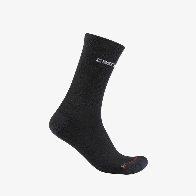 Chaussettes Hiver Diciotto Soft Merino Femme Noir Taille S/M - image