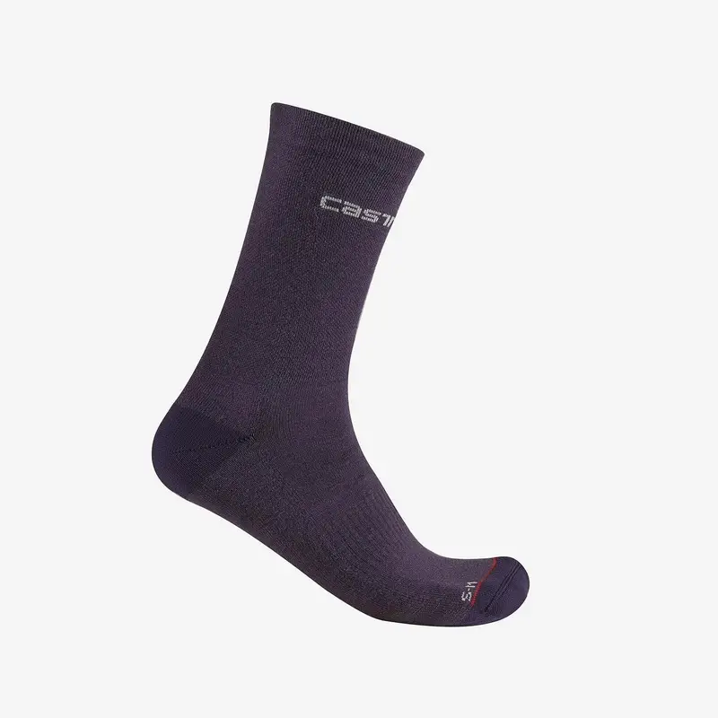 Chaussettes Hiver Diciotto Soft Merino Femme Violet Taille S/M - image