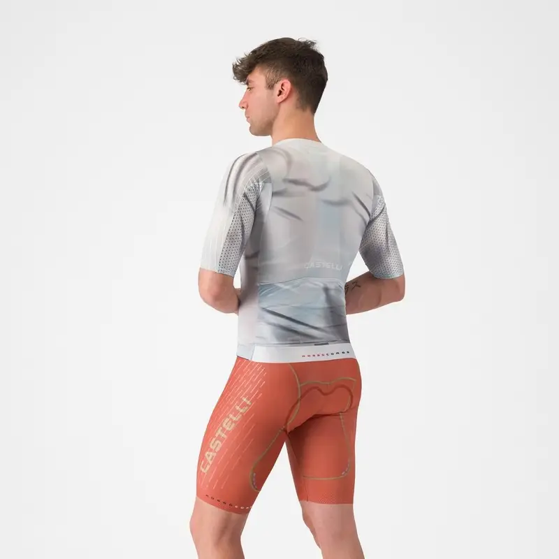 Salopette Corta Strada Free Aero Race S Kit Paprika/Elmwood Talla L #1