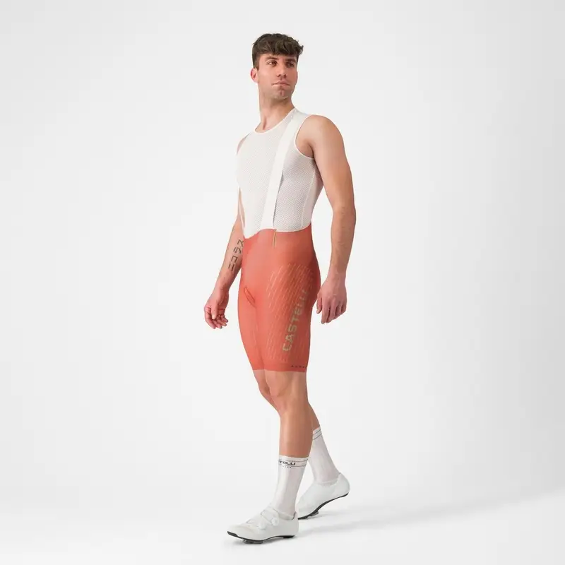 Salopette Corta Strada Free Aero Race S Kit Paprika/Elmwood Talla S #5