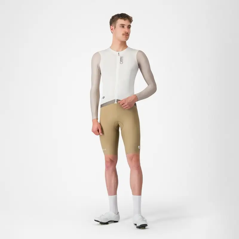 Road Long Sleeve Jersey Correct Ls Ivory/Beige-Black Size XS #6