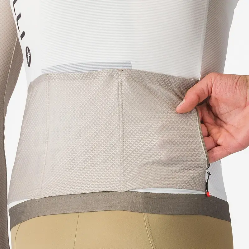 Road Long Sleeve Jersey Correct Ls Ivory/Beige-Black Size XXL #3