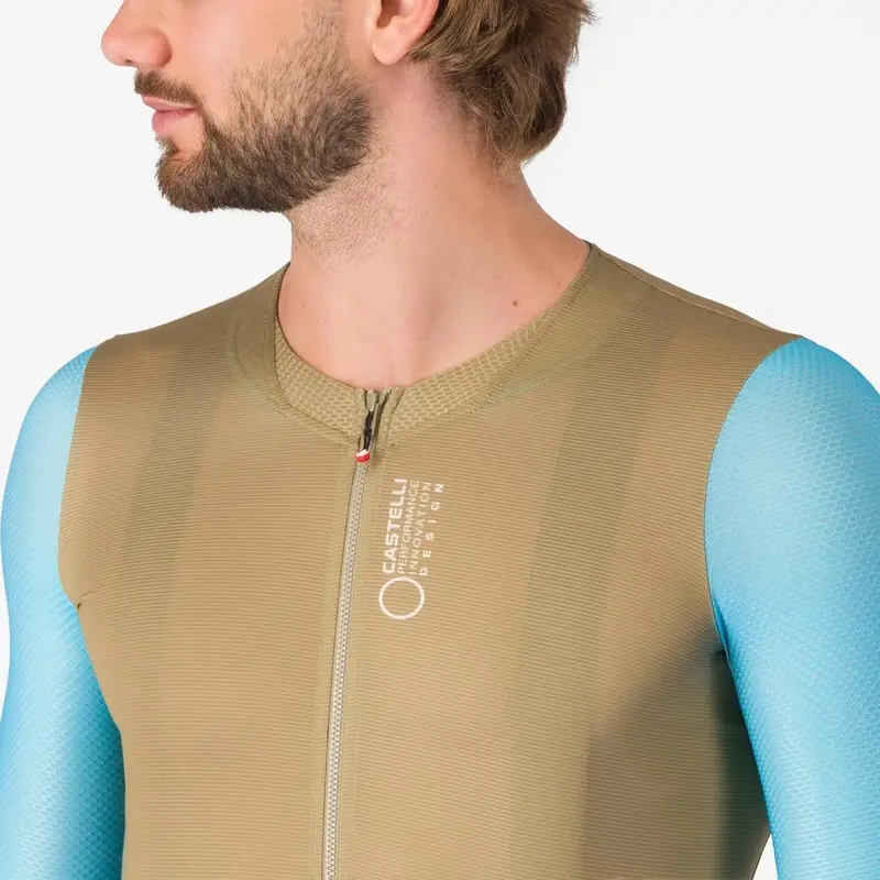 Strahlenhemd Langarm Jersey Korrekt Ls Elmwood/Neon Kobalt-Weiß Größe 3XL #2