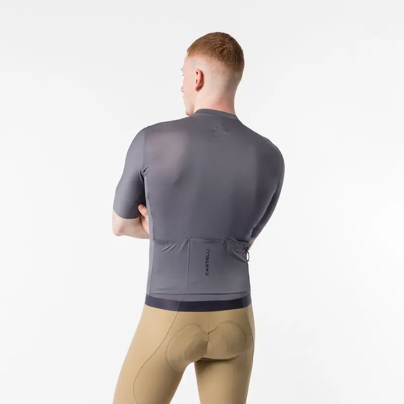 Strada Kurzarm Trikot Jersey Espresso 2 Smoky Gray Größe 3XL #1