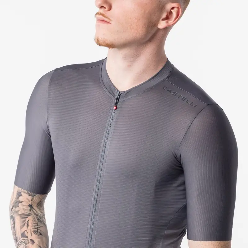 Strada Kurzarm Trikot Jersey Espresso 2 Smoky Gray Größe 3XL #2