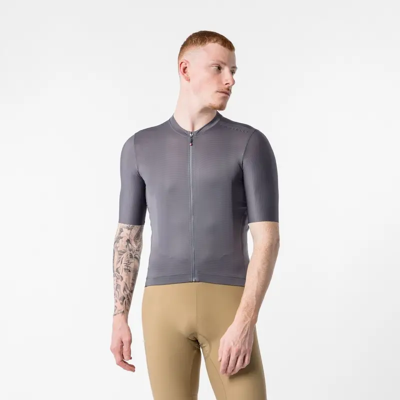 Strada Kurzarm Trikot Jersey Espresso 2 Smoky Gray Größe XL - image