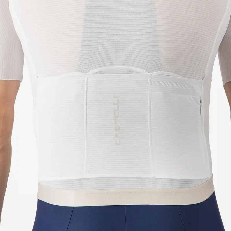 Camisola Estrada Manga Curta Jersey Espresso 2 Marfim Tamanho 3XL #3