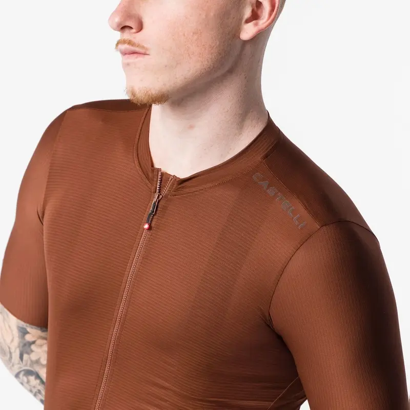 Camisola Estrada Manga Curta Jersey Espresso 2 Mocha Profundo Tamanho 3XL #2