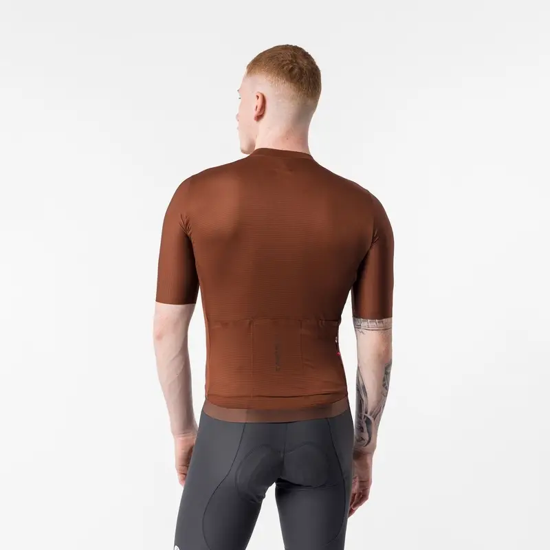 Camisola Estrada Manga Curta Jersey Espresso 2 Mocha Profundo Tamanho XL #1