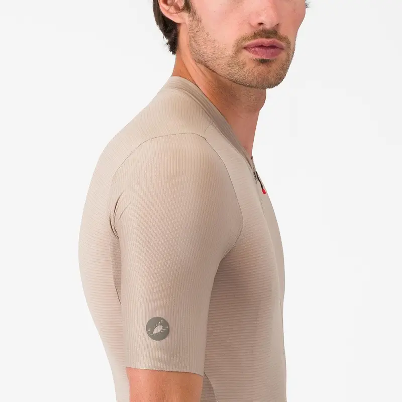 Strada Kurzarm Trikot Jersey Espresso 2 Beige Größe XS #5