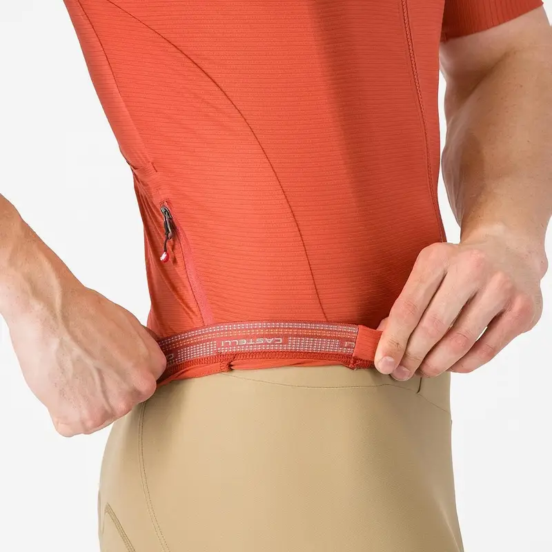 Road Short Sleeve Jersey Espresso 2 Paprika Size M #5