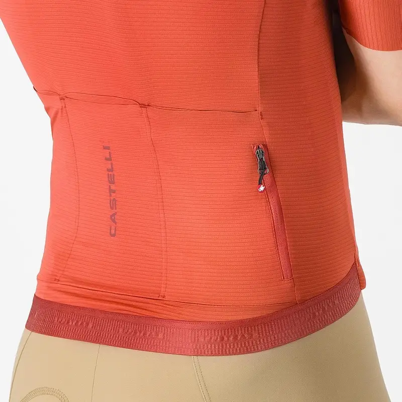 Camisola Estrada Manga Curta Jersey Espresso 2 Paprika Tamanho S #3