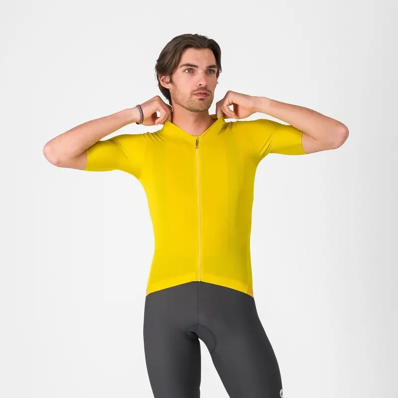 Maillot de Route Manches Courtes Jersey Espresso 2 Mango Mojito Taille XL - image
