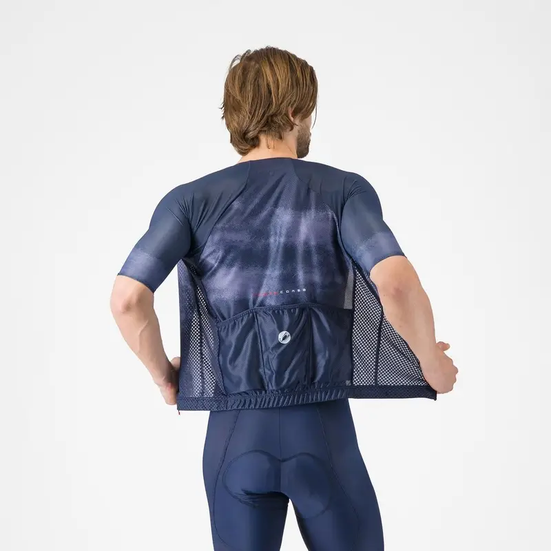 Camisola Estrada Manga Curta Jersey Climbers Belgian Blue/Winter Sky Tamanho XXL #1