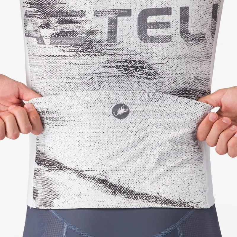 Road Short Sleeve Jersey Stratus Logo White/Smoky Gray Size 3XL #3